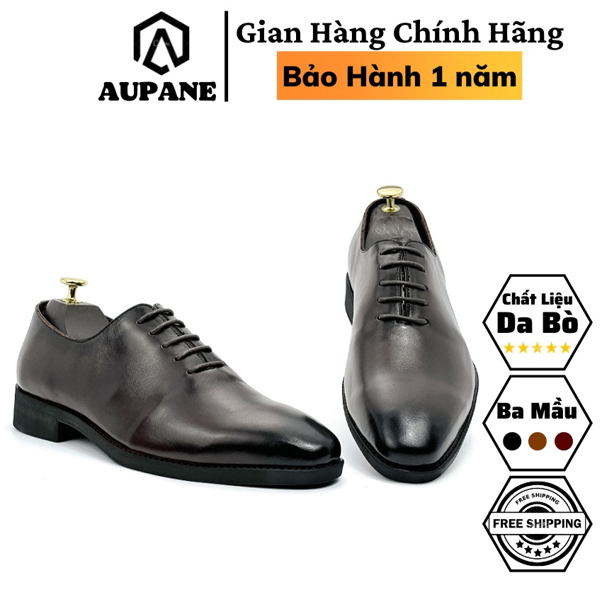 Giày tây nam công sở cao cấp da bò thật bảo hành 1 năm kiểu dáng Oxford thời thượng - Mã T05