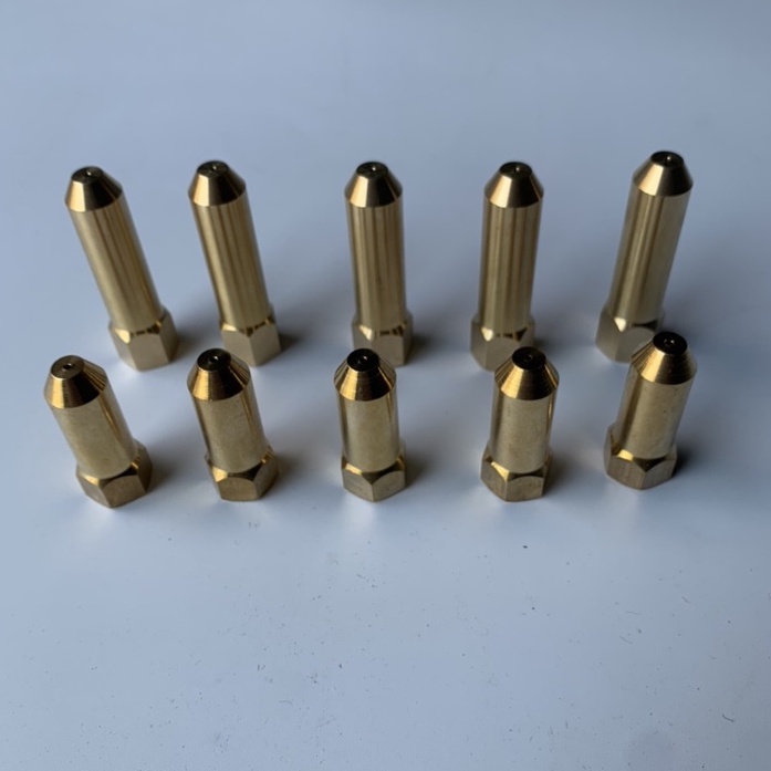 Đầu Béc đồng cho máy xịt rửa xe cho máy rửa xe đầu máy rời dài 5cm,7cm