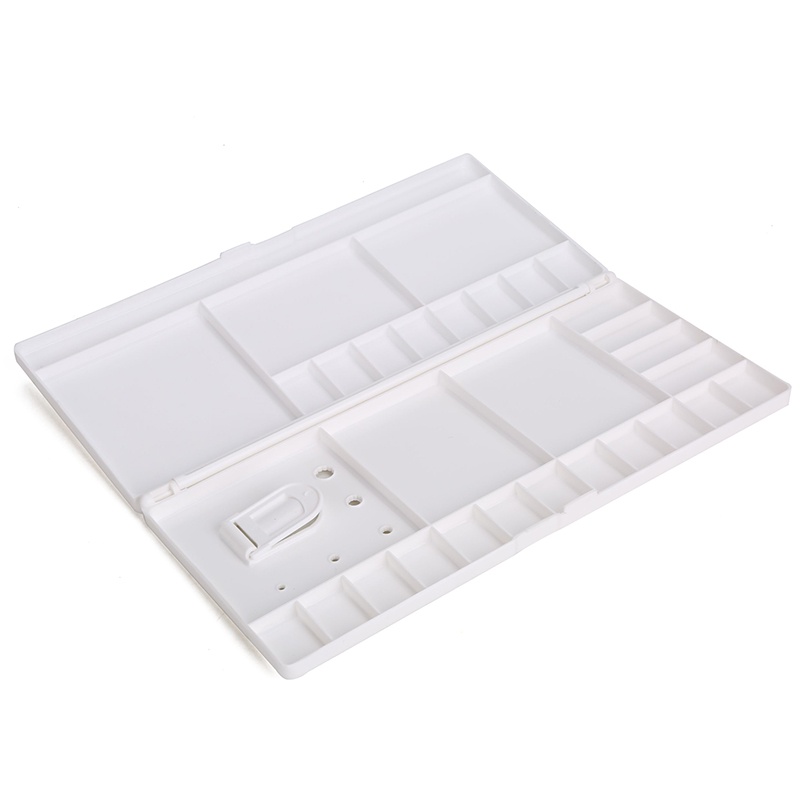 Khay Pha Màu Palette Pha Màu Đôi 33 Ngăn Có Nắp Gập