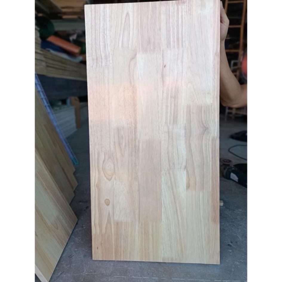 R x D Ván gỗ cao su 100% làm bàn, kệ