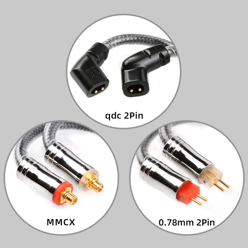 Dây Cáp Nâng Cấp JIALAI JLDT2 3.5 / 2.5 / 4.4mm MMCX / QDC / 0.78mm 2Pin Cho NX7 MK3 X7Db3 AS16 PRO EDX PRO DQ6