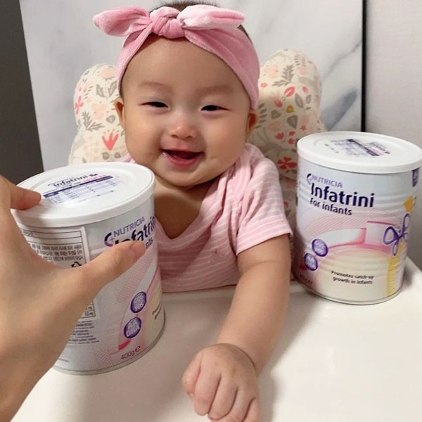 Sữa bột INFATRINI Đức 400gr giúp bé tăng cân siêu dưỡng chất cao năng lượng