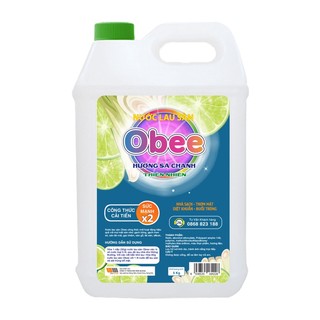 Nước Lau Sàn Obee Sả Chanh 5 L Đậm Đặc Sạch Bong Sáng Bóng