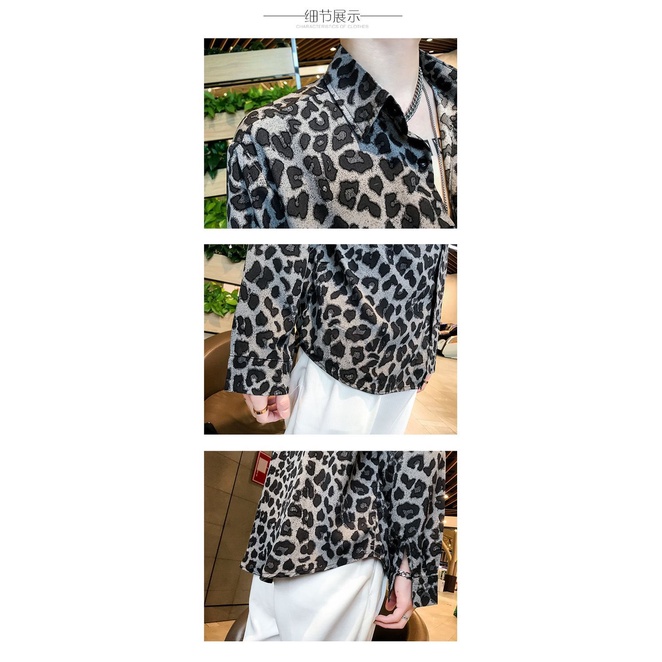 Áo Sơ Mi Chiffon Mỏng Tay Dài Dáng Rộng Kiểu Retro Hàn Quốc Cá Tính Cho Nam