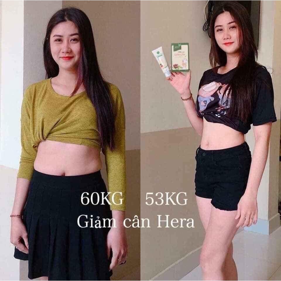 Trà Thảo Mộc Giảm Cân HERA PLUS ✅ Giảm béo thanh lọc cơ thể tiêu tan mỡ thừa an toàn hiệu quả mẫu mới nhất