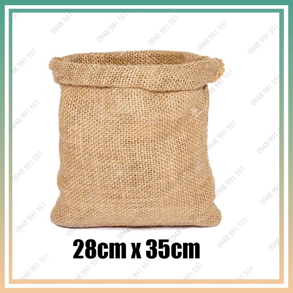 Túi vải bố. Túi bố đựng đồ và trang trí size 28cmx35cm