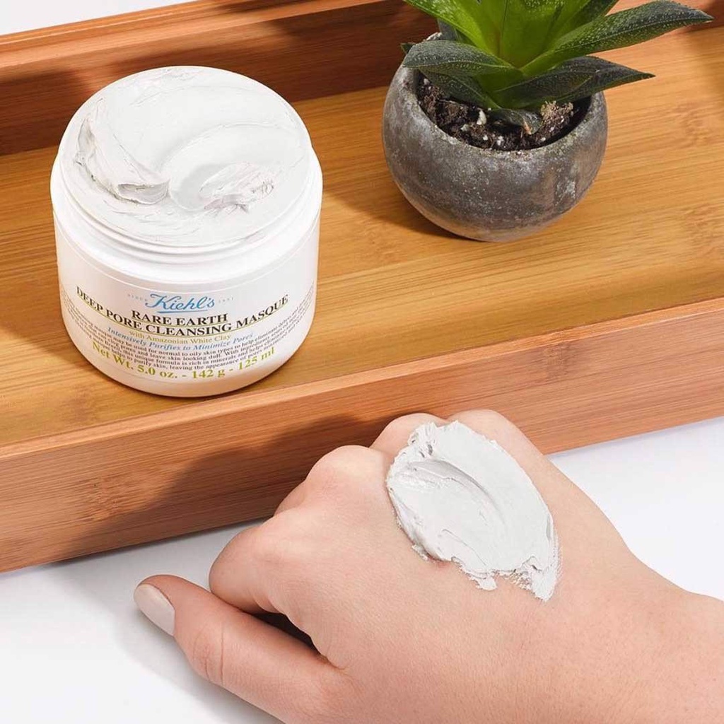 Mặt nạ đất sét Kiehl's Rare Earth Deep Pore Cleansing Masque giảm dầu mụn