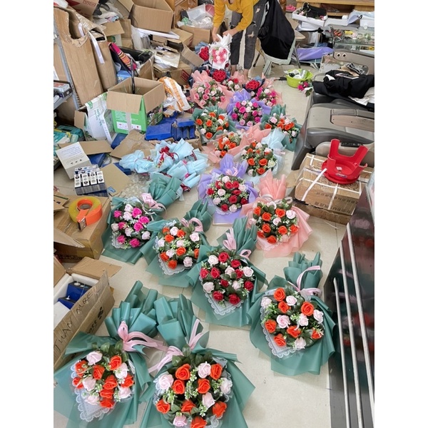 BÓ HOA SÁP HOA LÁ QUÀ TẶNG 20/11