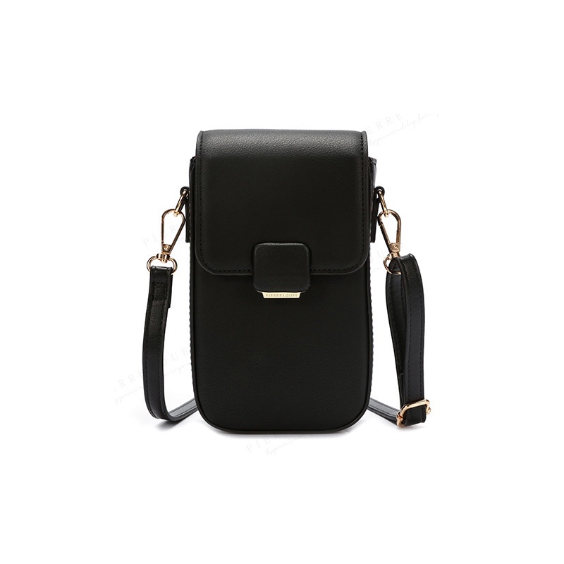 IELGY Túi Đeo Chéo Đựng Điện Thoại Khóa Nam Châm Phong Cách retro Dành Cho Nữ