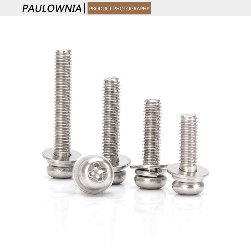 Vít Đầu Chữ Thập Bằng Thép Không Gỉ m2 m2.5 m3 m4 m5 5mm