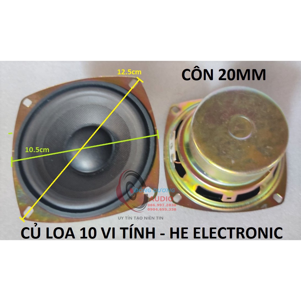 LOA BASS 10 VI TÍNH - GIÁ 1 CỦ - LOA TAY VI TÍNH - CỦ LOA VI TÍNH