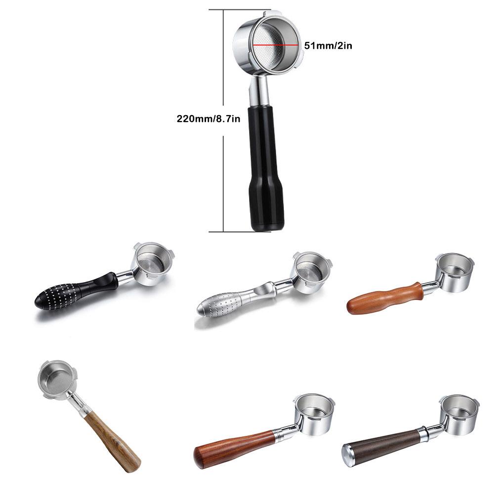 Tay Cầm Lọc Cà Phê Chuyên Nghiệp Bằng Thép Không Gỉ