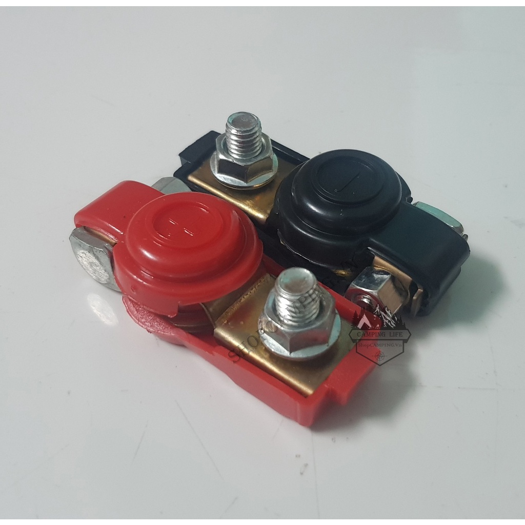 Đầu kẹp acquy, kẹp cá sấu kẹp bình ắc quy 80mm 50A