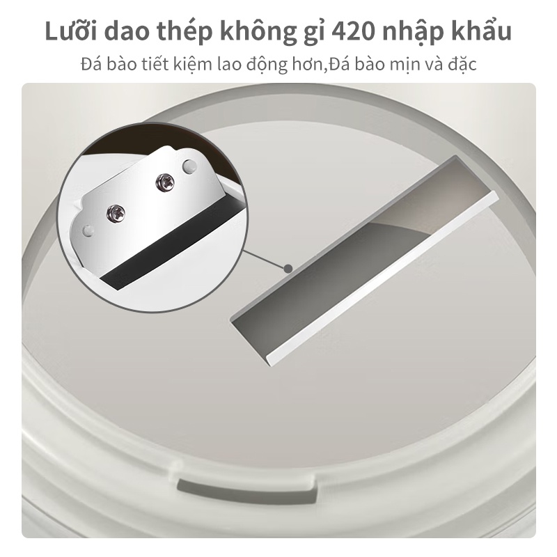 Máy bào đá mini bằng tay Simplus BBJH001 Nghiền Đá Bào Bằng