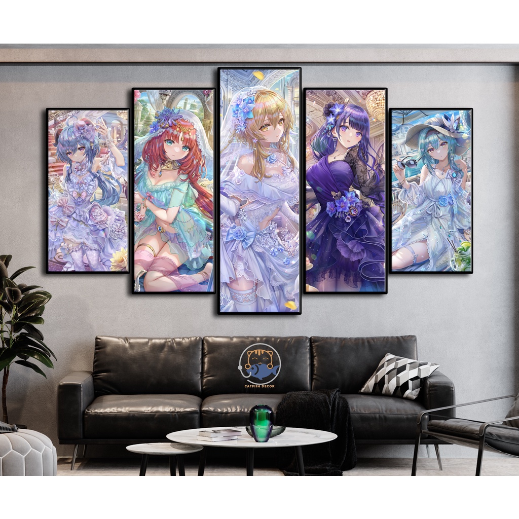 Tranh Dán Tường Decor Gaming - Genshin Impact - 20