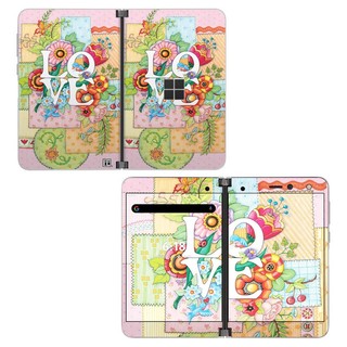 Skin decal dán Surface Duo mẫu Love And Stitches (đã cắt sẵn, dễ dán)