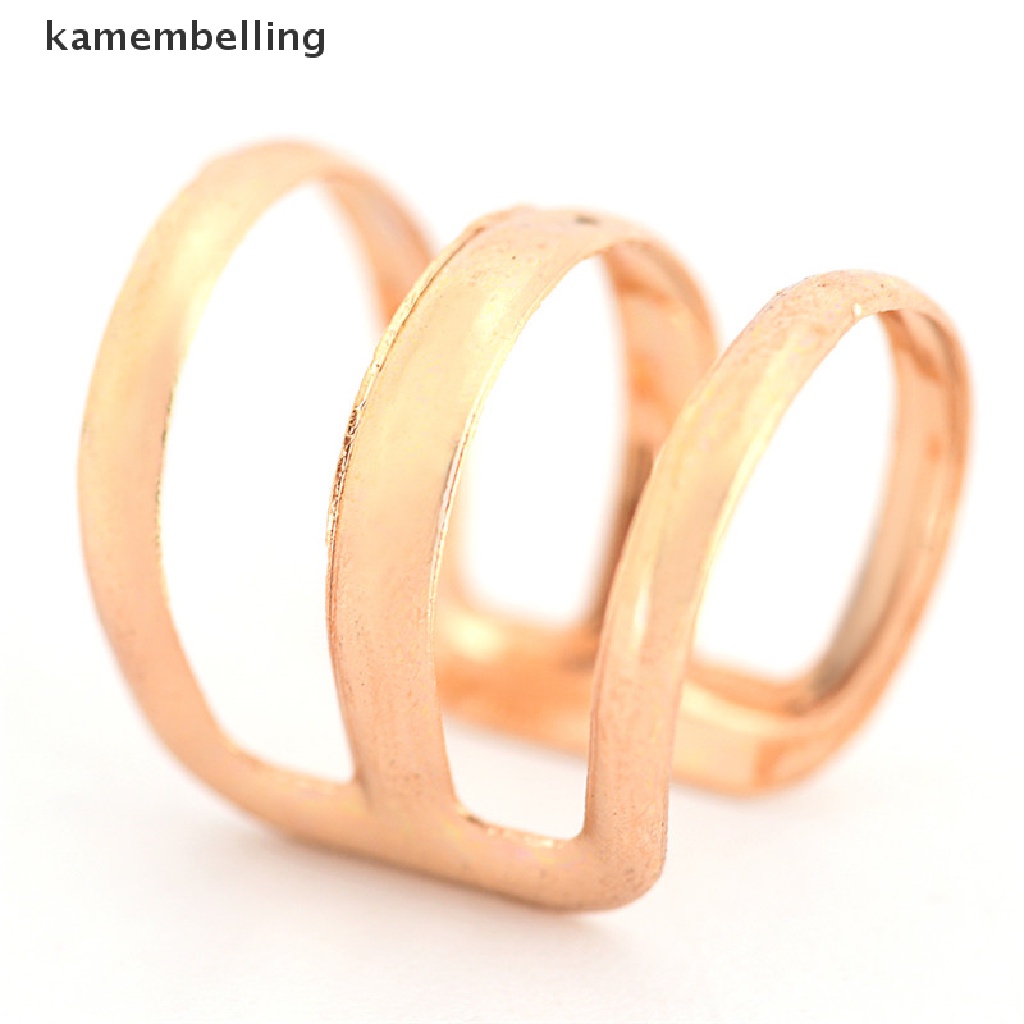 Kamembelling Set 2 Vòng Kẹp Tóc Tết Bím Điều Chỉnh Được Tiện Dụng