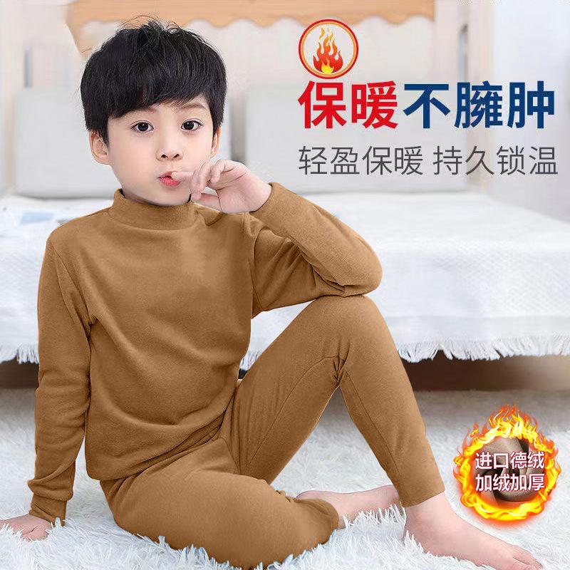 Bộ Đồ Ngủ Lông Cừu Cỡ Vừa Và Dài Phong Cách Đức Cho Bé Trai Và Bé Gái Mặc Ở Nhà 11 / 7