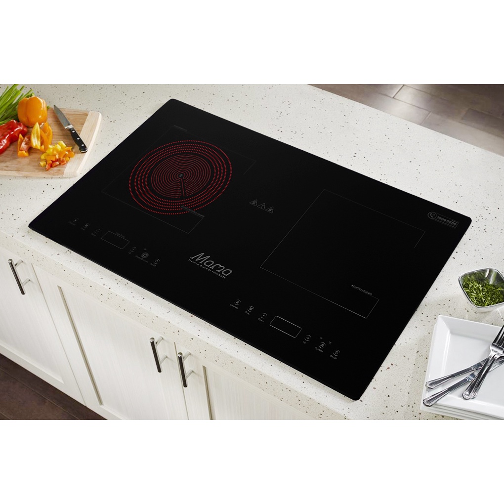 Bếp từ hồng ngoại lắp âm Sunhouse Mama MMB9100VN- Bảo hành chính hãng- Điện máy Sunmy