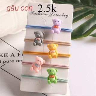 Cột tóc nữ xinh xắn