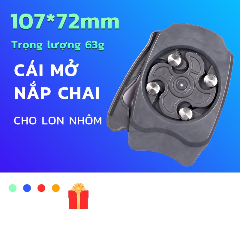 Dụng cụ mở nắp lon bia, dụng cụ khui nắp lon bia nước ngọt đồ hộp đa năng chuyên dụng