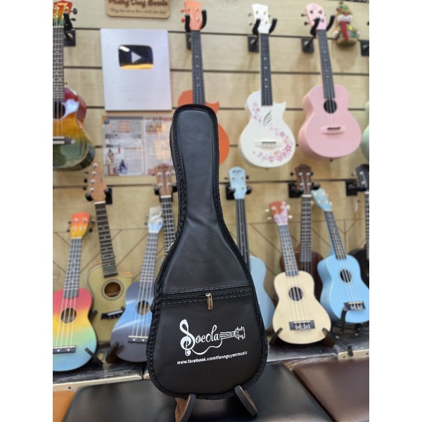 Bao da 3 lớp đàn Ukulele