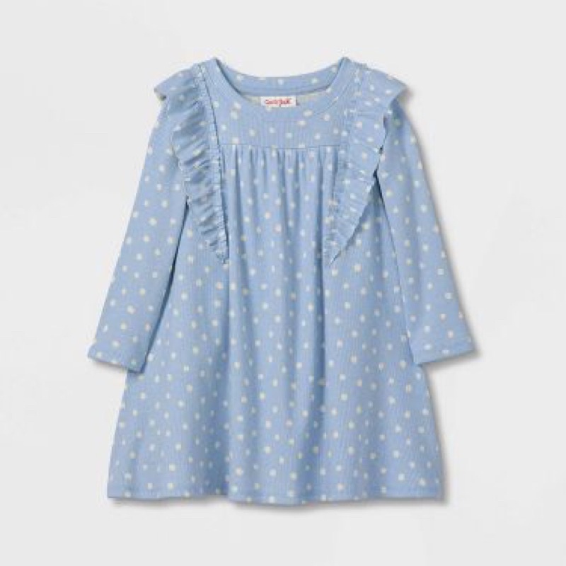 XD- Váy thun nỉ mỏng size 12m-5y