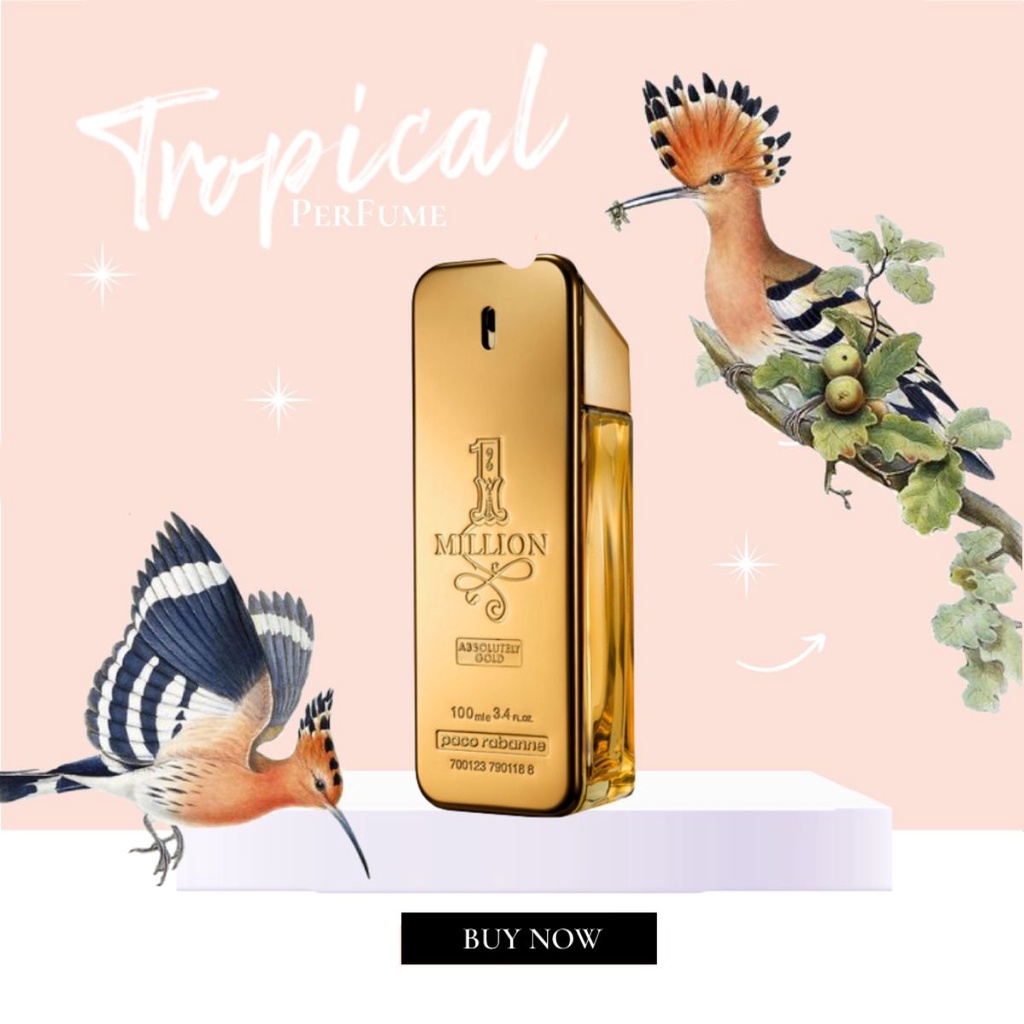 [𝕥𝕣𝕠𝕡𝕚𝕔𝕒𝕝] Nước hoa One Million 5ml/10ml/20ml