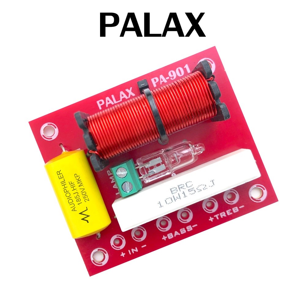 Mạch phân tần và bảo vệ loa Palax PA-901 tích hợp đèn bảo vệ loa treble cho loa nghe nhạc, loa karaoke, loa kéo