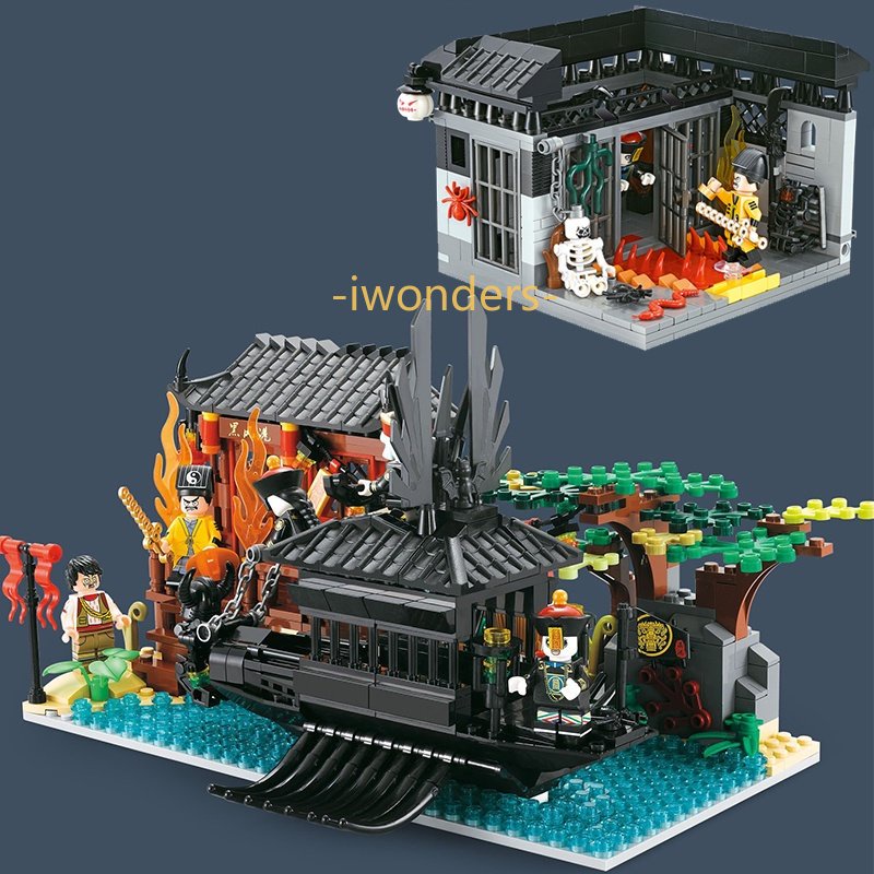 Bộ Đồ Chơi Lắp Ráp Mô Hình Zombie 3 Trong 1