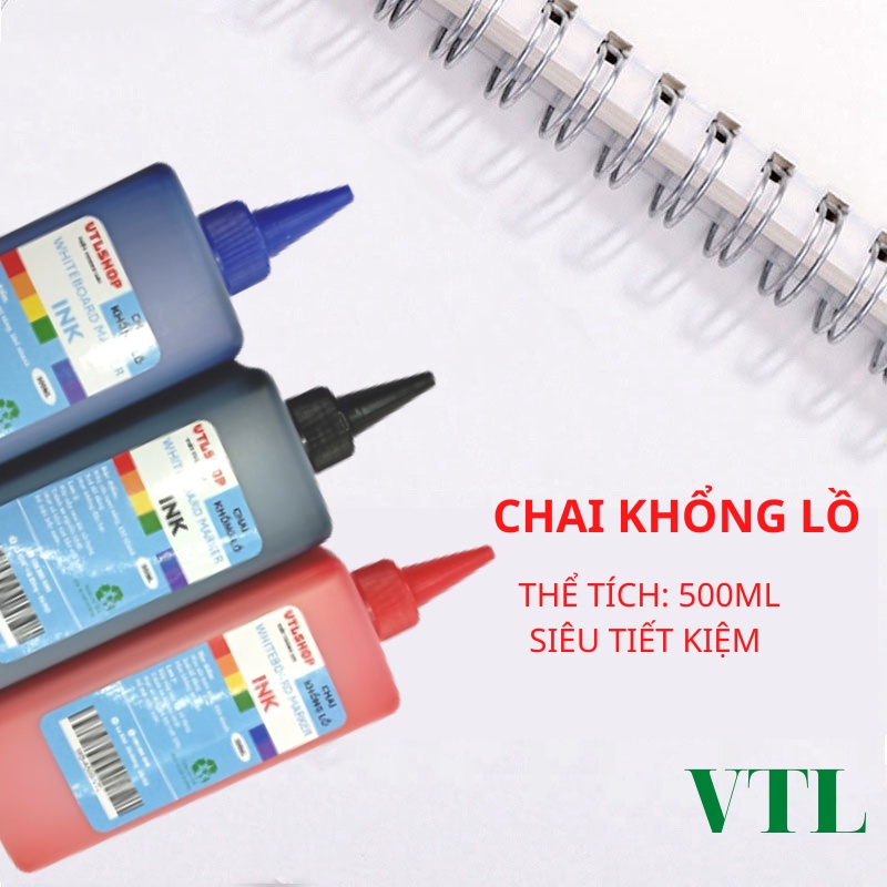 Mực Mực Viết Bút Bảng Trắng Xoá Được Dung Tích 500ml Queen Lee Store