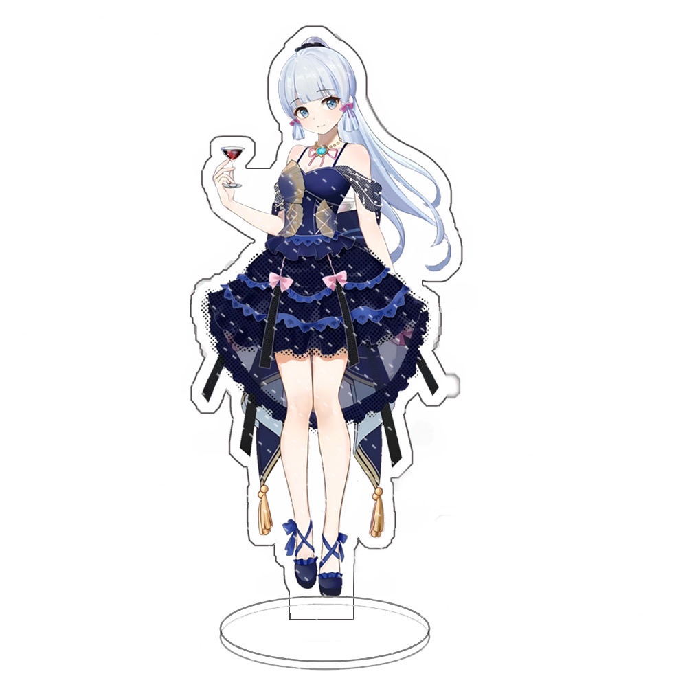 Giá Đỡ Đồ trang trí Nhân Vật Anime YB2 Genshin Va Chạm Ganyu Shenhe Keqing