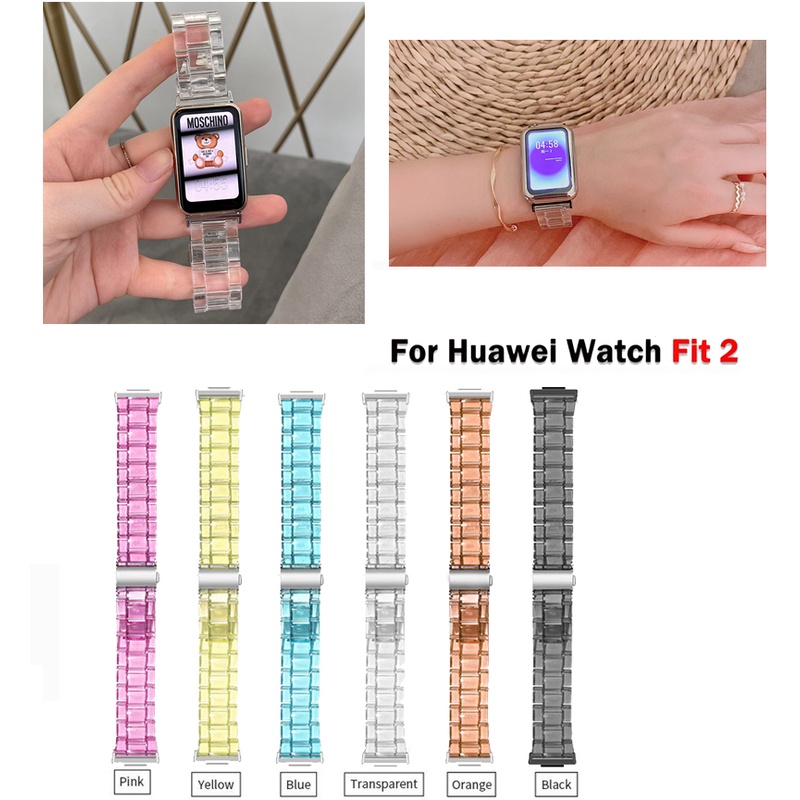 Dây Đeo Trong Suốt Cho Đồng Hồ Thông Minh Huawei watch fit2 fit 2