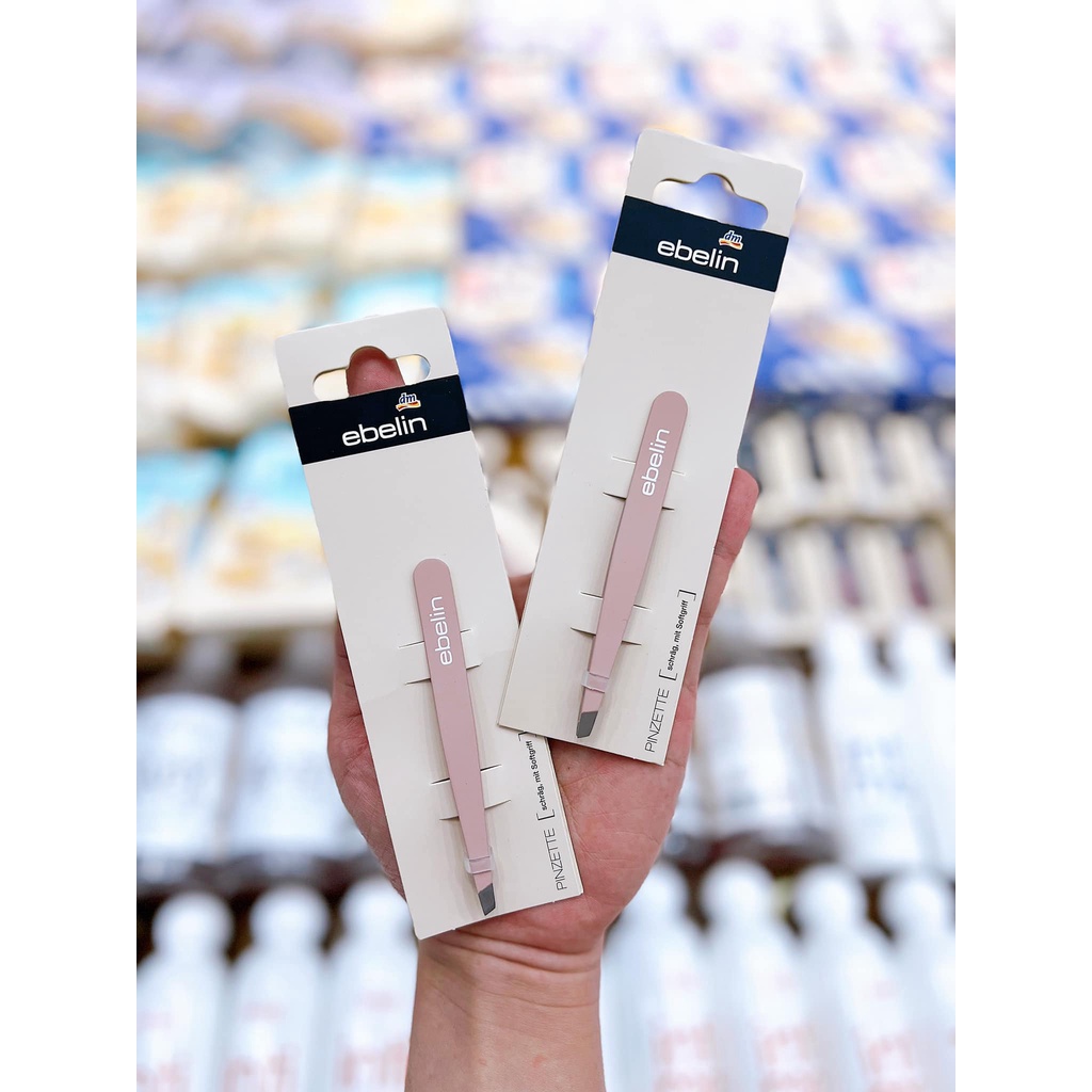 Nhíp Ebelin Cao Cấp Siêu Êm, Không bị đứt ngang nhờ thiết kế đầu xéo - Hàng Đức Chính Hãng