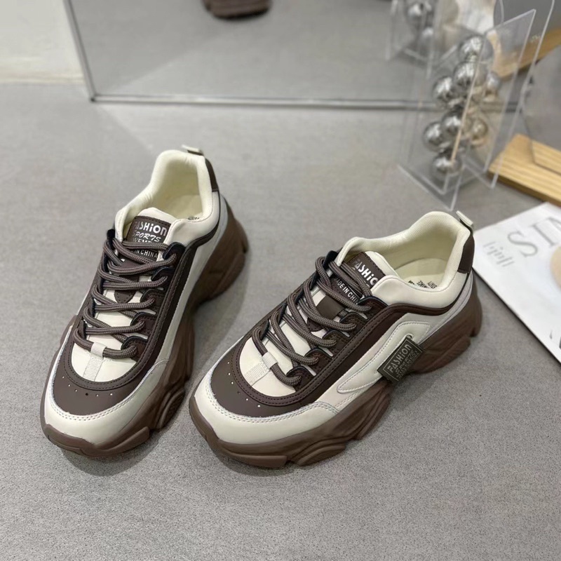 Giày thể thao phối màu fullbox qccc