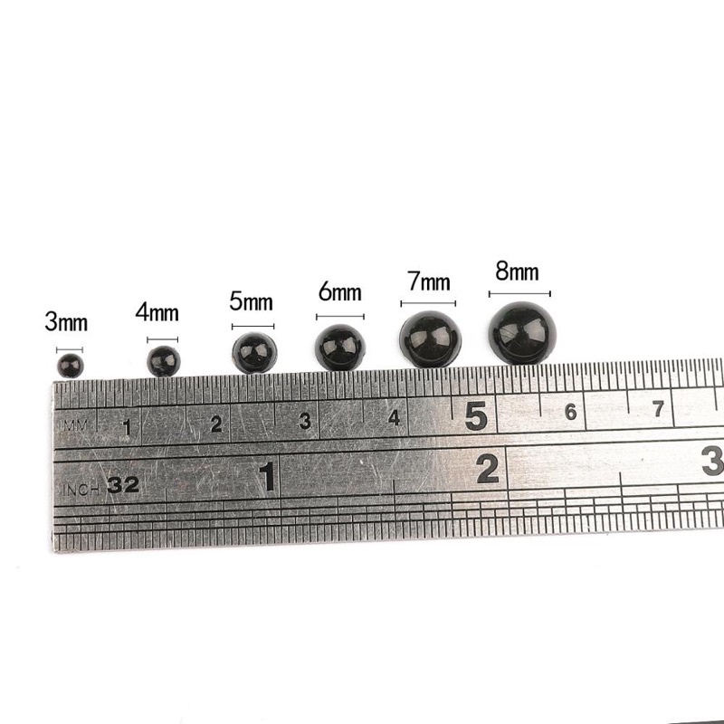 Mắt Đen dán làm búp bê đủ size