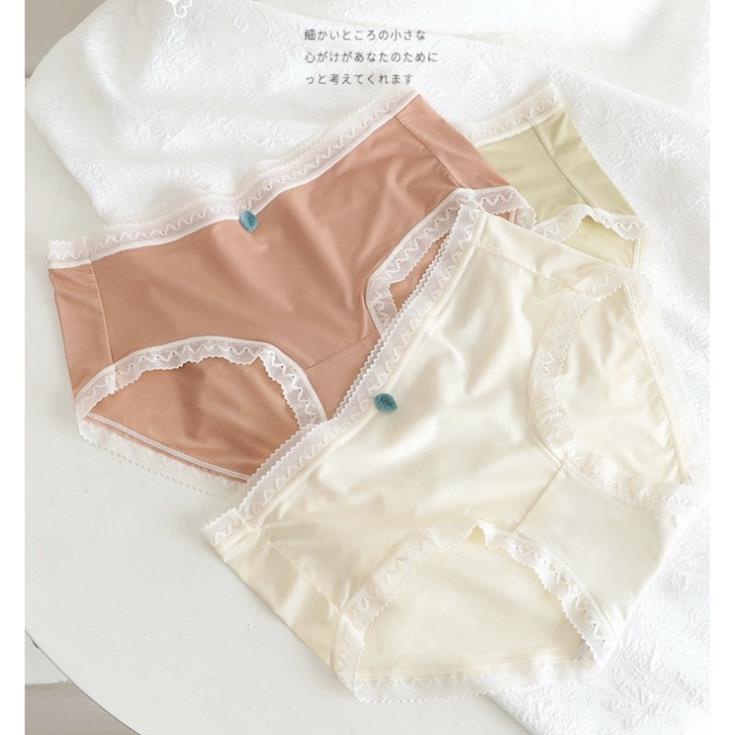 Quần Lót Nữ Su Ren Softie Đính Lá Sexy Gợi Cảm Tạo Đường Cong Quyến Rũ 2384