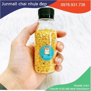 Chai nhựa vuông 100ml chai tròn 100ml nhựa nguyên sinh