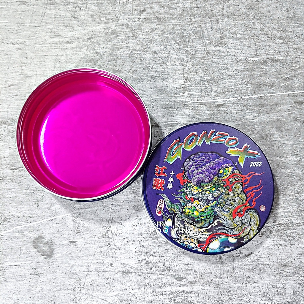 Pomade tạo kiểu GONZO SUPER SLICK POMADE STRONG HOLD - 100g