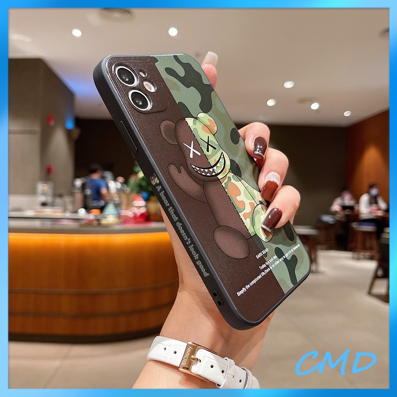 Ốp Điện Thoại Viền Vuông In Hình Kaws Cho iphone 11 12 13 promax 6plus 6s 6splus 7 7plus 8 8plus x xs xr plus promax/-3007