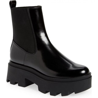 Boot đen cổ chun
