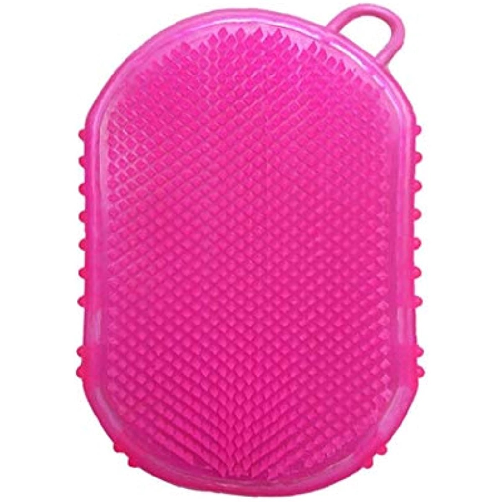 Bàn Chải Silicon Hai Mặt Mát Xa Lưng Khi Đi Vệ Sinh Cho Bé