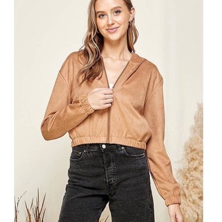 Áo khoác dây kéo lửng