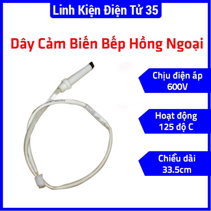 Combo 5 dây cảm biến nhiệt cho bếp hồng ngoại chất lượng giá rẻ
