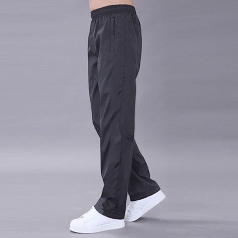 Quần jogger Thể Thao Ống Suông Rộng Chống Thấm Nước Size xxl Thời Trang Thu Đông Cho Nam