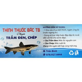 Thính Thuốc Bắc (mồi câu thuốc bắc, thính trắm đen)