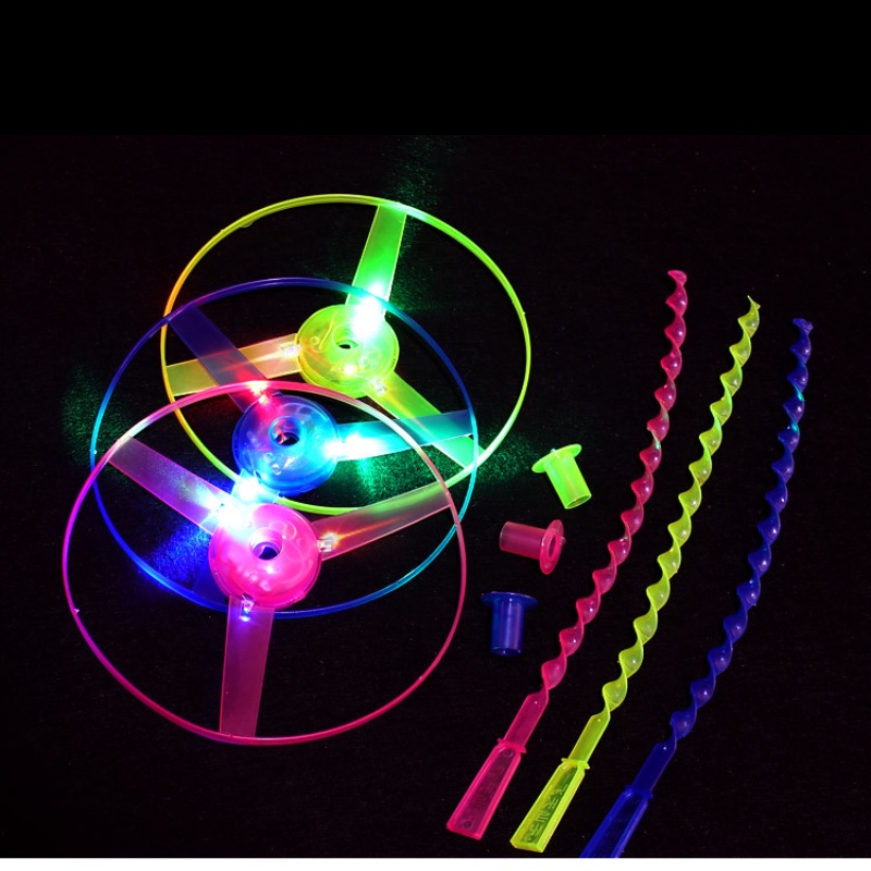 1 Đĩa Bay UFO Có Đèn LED Phát Sáng
