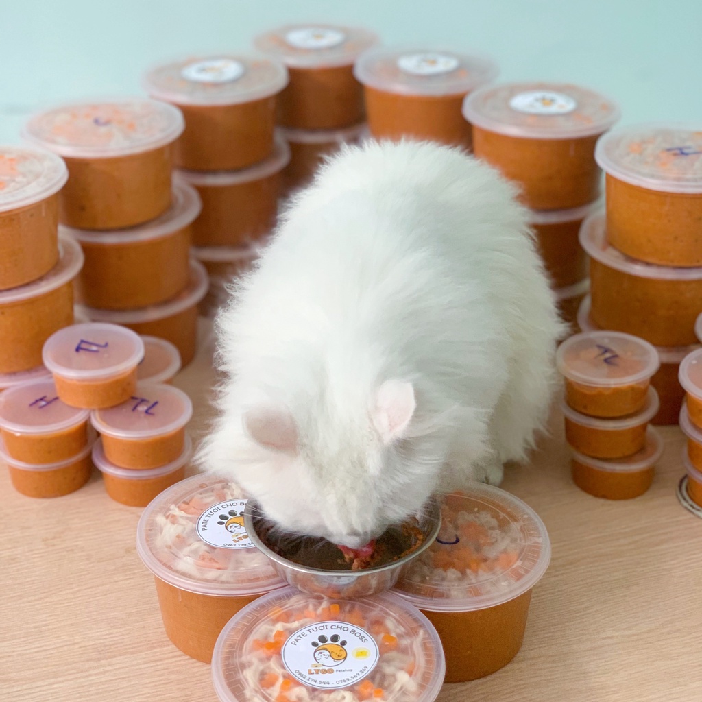 Pate gà la cà- Pate tươi chó mèo