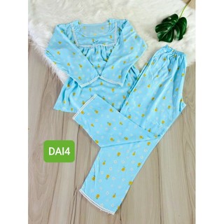 Bô lanh lụa thái tay dài size 45-75kg