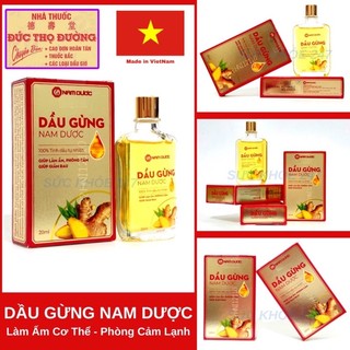 Dầu gừng nam dược - chai 20 ml